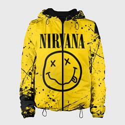 Куртка с капюшоном женская NIRVANA, цвет: 3D-черный