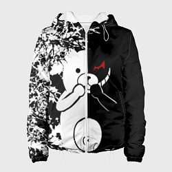 Куртка с капюшоном женская Monokuma, цвет: 3D-белый