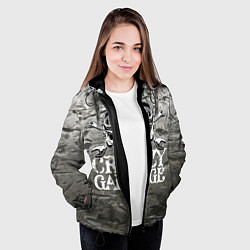 Куртка с капюшоном женская Crazy garage, цвет: 3D-черный — фото 2