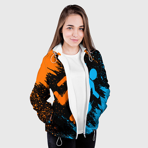 Женская куртка PORTAL / 3D-Белый – фото 3
