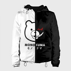 Куртка с капюшоном женская Monokuma, цвет: 3D-черный