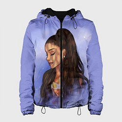 Куртка с капюшоном женская Ariana Grande Ариана Гранде, цвет: 3D-черный