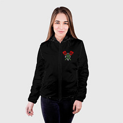Куртка с капюшоном женская Payton Moormeie, цвет: 3D-черный — фото 2