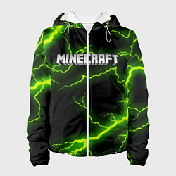 Куртка с капюшоном женская MINECRAFT STORM, цвет: 3D-белый