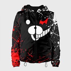 Куртка с капюшоном женская MONOKUMA, цвет: 3D-черный