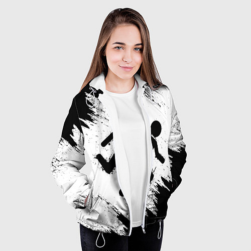 Женская куртка PORTAL / 3D-Белый – фото 3