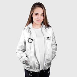 Куртка с капюшоном женская PORTAL, цвет: 3D-белый — фото 2