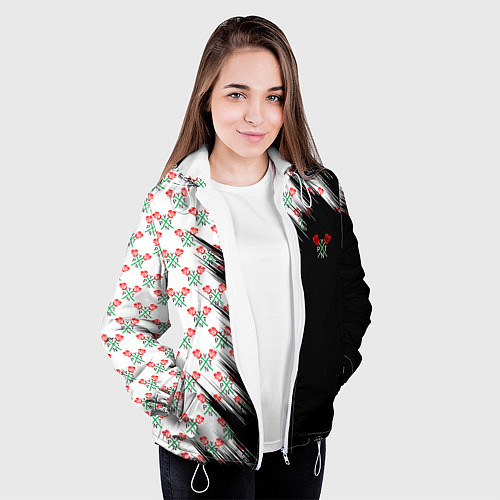 Женская куртка ТИКТОКЕР - PAYTON MOORMEIE / 3D-Белый – фото 3