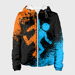 Куртка с капюшоном женская PORTAL, цвет: 3D-белый