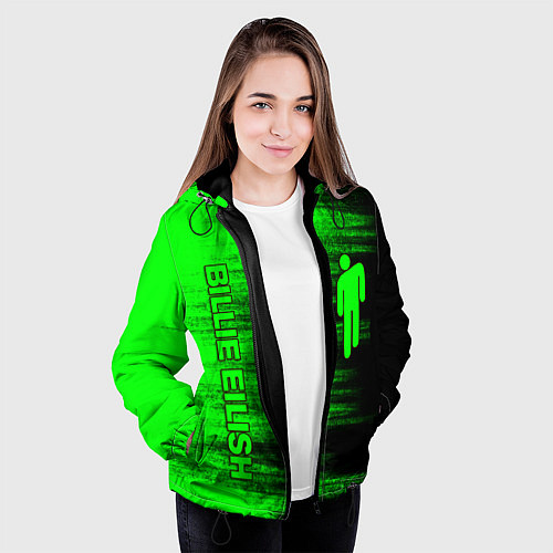 Женская куртка BILLIE EILISH / 3D-Черный – фото 3