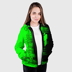 Куртка с капюшоном женская BILLIE EILISH, цвет: 3D-черный — фото 2