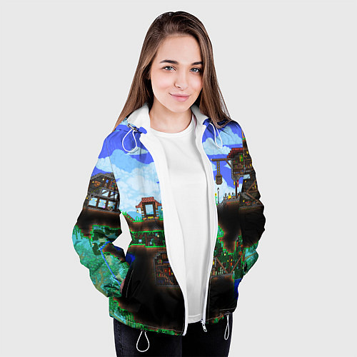 Женская куртка TERRARIA EXCLUSIVE / 3D-Белый – фото 3