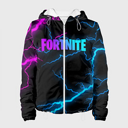 Куртка с капюшоном женская FORTNITE, цвет: 3D-белый