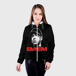 Куртка с капюшоном женская Eminem, цвет: 3D-белый — фото 2