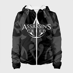Куртка с капюшоном женская Assassin’s Creed, цвет: 3D-белый
