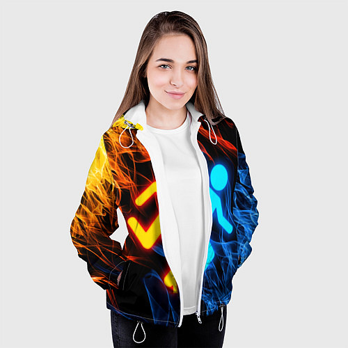 Женская куртка PORTAL / 3D-Белый – фото 3