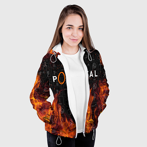 Женская куртка PORTAL / 3D-Белый – фото 3