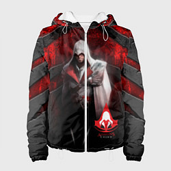 Куртка с капюшоном женская Assasin's creed, цвет: 3D-белый