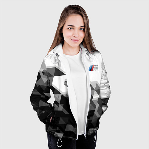 Женская куртка BMW / 3D-Белый – фото 3