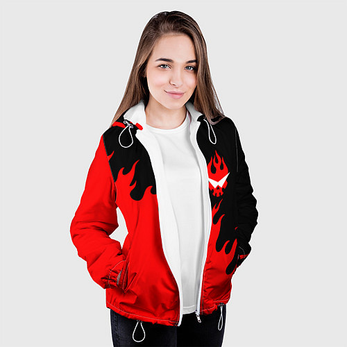 Женская куртка GURREN LAGANN / 3D-Белый – фото 3
