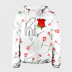 Куртка с капюшоном женская Payton Moormeier: White Style, цвет: 3D-белый