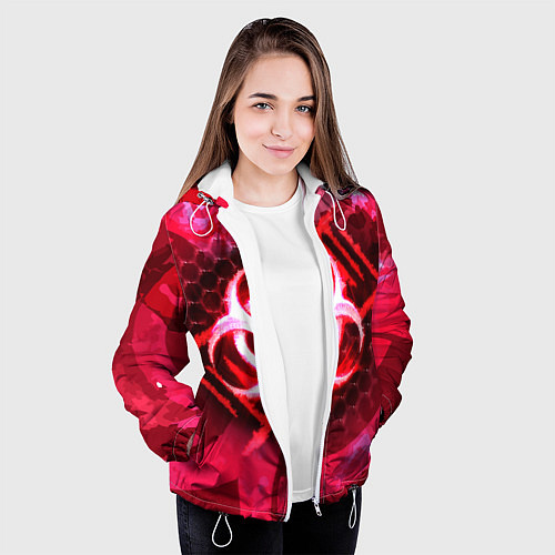 Женская куртка Plague Inc LC Oko / 3D-Белый – фото 3