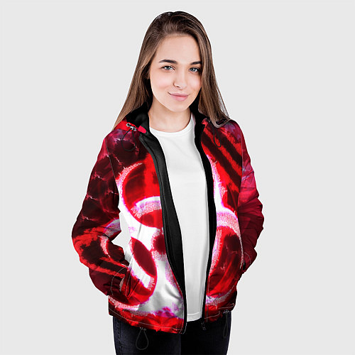 Женская куртка Plague Inc LB Oko / 3D-Черный – фото 3