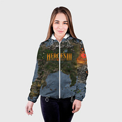 Куртка с капюшоном женская ГЕРОИ 3, цвет: 3D-белый — фото 2