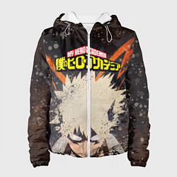 Куртка с капюшоном женская MY HERO ACADEMIA, цвет: 3D-белый
