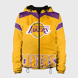 Куртка с капюшоном женская Los Angeles Lakers, цвет: 3D-черный