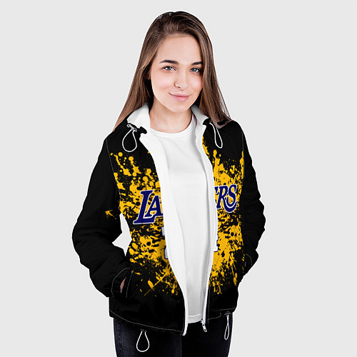 Женская куртка Kobe Bryant / 3D-Белый – фото 3