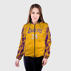 Куртка с капюшоном женская Kobe Bryant, цвет: 3D-черный — фото 2