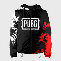 Куртка с капюшоном женская PUBG, цвет: 3D-черный