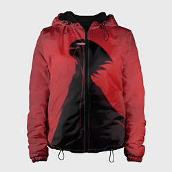 Куртка с капюшоном женская Hollow Knight, цвет: 3D-черный