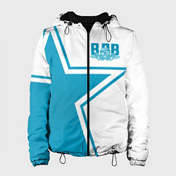 Куртка с капюшоном женская ВДВ, цвет: 3D-черный