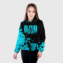 Куртка с капюшоном женская ВДВ, цвет: 3D-черный — фото 2