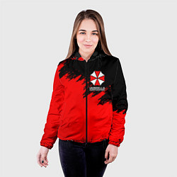 Куртка с капюшоном женская UMBRELLA CORP, цвет: 3D-черный — фото 2