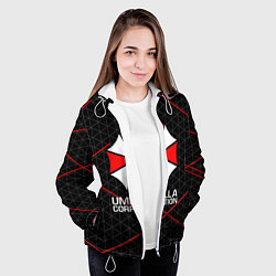 Куртка с капюшоном женская UMBRELLA CORP, цвет: 3D-белый — фото 2