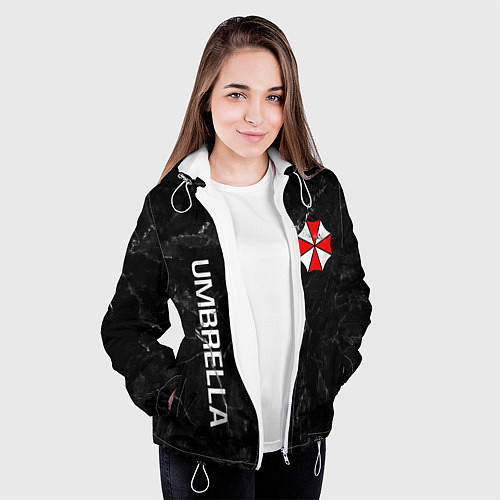 Женская куртка UMBRELLA CORP / 3D-Белый – фото 3