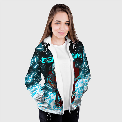 Женская куртка LIMP BIZKIT / 3D-Белый – фото 3