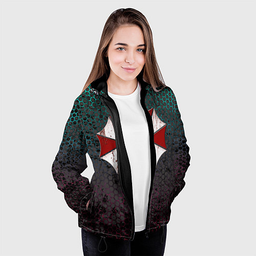 Женская куртка Umbrella / 3D-Черный – фото 3