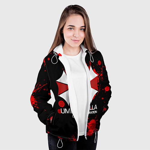 Женская куртка UMBRELLA CORP / 3D-Белый – фото 3