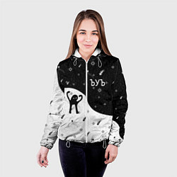 Куртка с капюшоном женская ЪУЪ, цвет: 3D-белый — фото 2