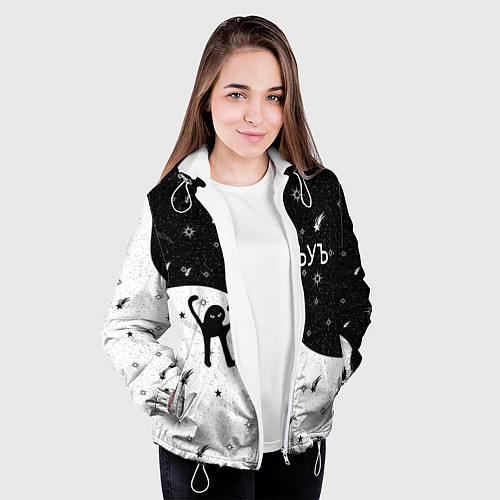 Женская куртка ЪУЪ / 3D-Белый – фото 3