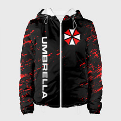 Куртка с капюшоном женская UMBRELLA CORPORATION, цвет: 3D-белый
