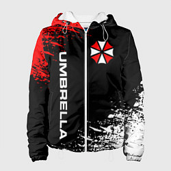 Куртка с капюшоном женская UMBRELLA CORPORATION, цвет: 3D-белый