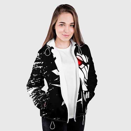 Женская куртка THE WITCHER / 3D-Белый – фото 3