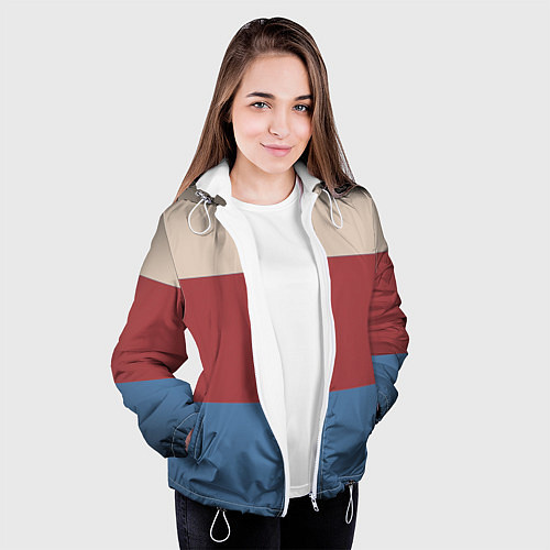 Женская куртка Куртка Отиса / 3D-Белый – фото 3