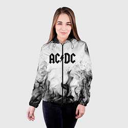Куртка с капюшоном женская ACDC, цвет: 3D-черный — фото 2