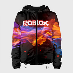 Куртка с капюшоном женская ROBLOX, цвет: 3D-черный